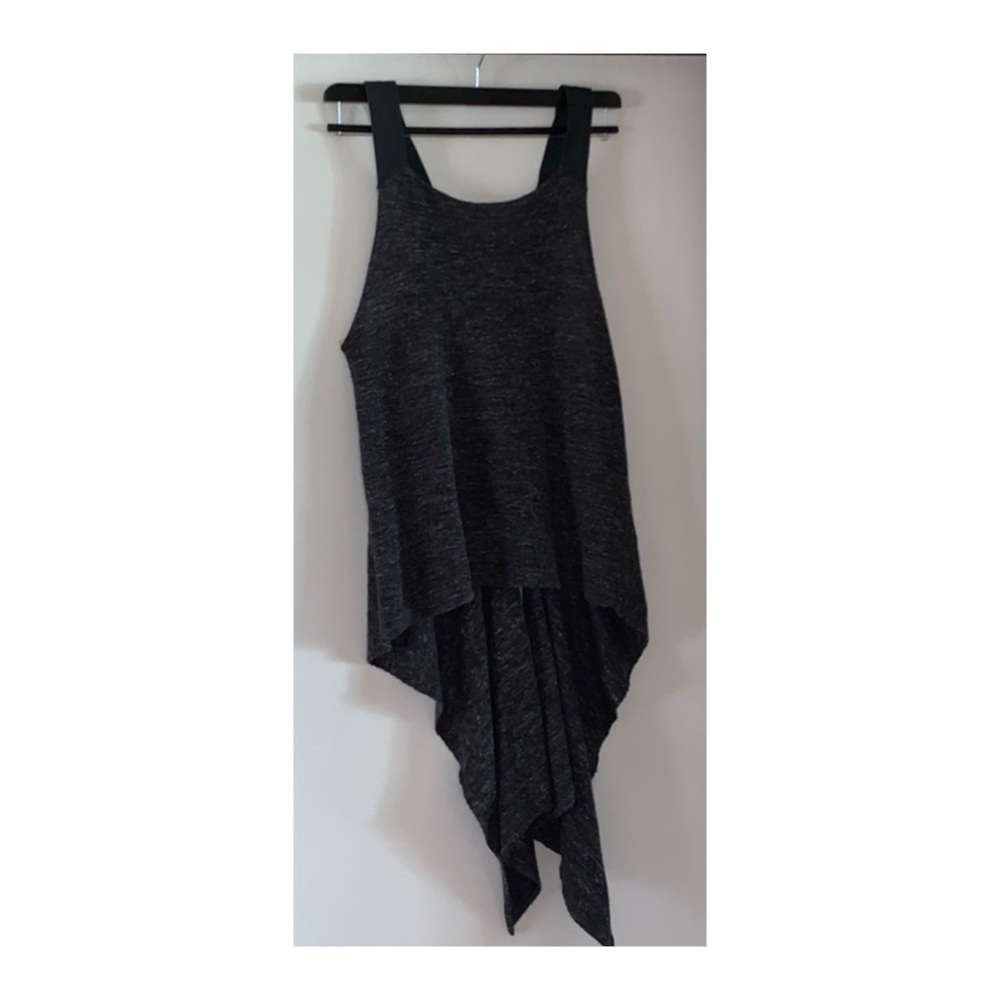 FREE PEOPLE LIMITED HIGH LOW/OPEN BACK BLOUSE - Picture 2 of 14